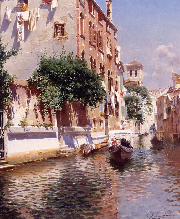 Rubens Santoro - St. Apostoli Canal, Venice | MasterArt